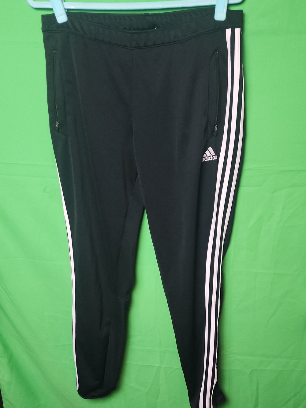 Adidas Tiro 17 Climacool Track Pants Black Pink Stripes Large